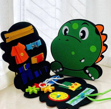 DinoBoard | La tabla definitiva para pinchazos de niños pequeños que despierta la curiosidad y estimula la inteligencia de tu hijo - Estimula el aprendizaje y las habilidades motoras